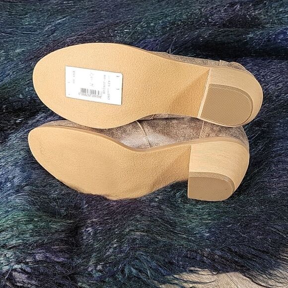 NWOB Ruff Hewn Silver finish Ankle Boot Sz 6 - Picture 5 of 5